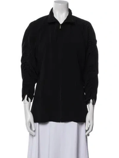 Pre-owned St John Bomber Jacket In Black