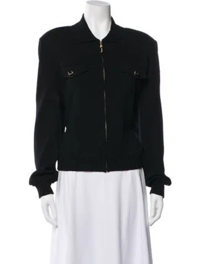 Pre-owned St John Bomber Jacket In Black
