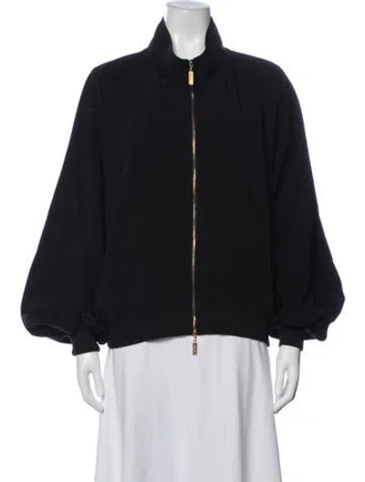Pre-owned St John Bomber Jacket In Black