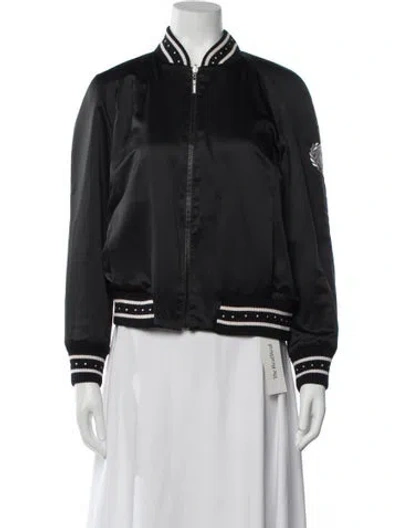 Pre-owned St John Bomber Jacket In Black