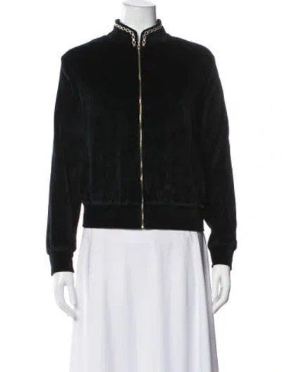Pre-owned St John Bomber Jacket In Blue