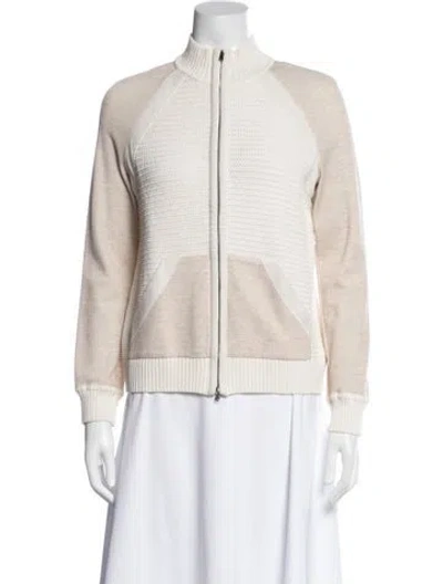Pre-owned St John Bomber Jacket In Neutral