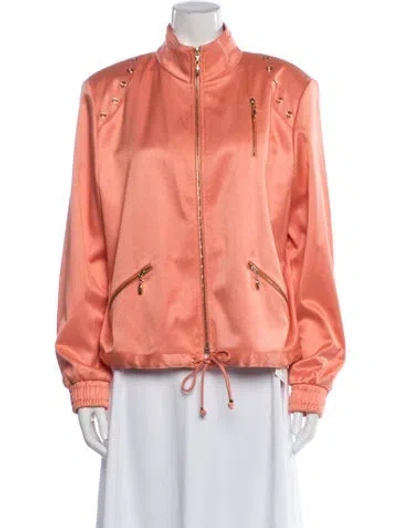 Pre-owned St John Bomber Jacket In Orange