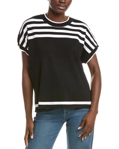 ST JOHN ST. JOHN BRETON STRIPE KNIT TOP