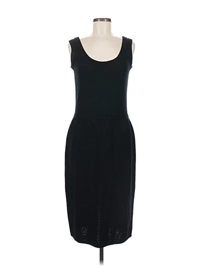 Pre-owned St. John By Marie Gray Cocktail Dress In Black