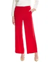 St John St. John Wool-blend Pant In Red