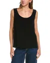 St John St. John Milano Wool-blend Shell In Black