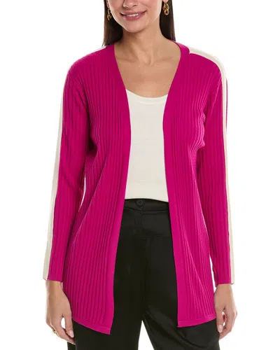 St John St. John Cardigan In Purple
