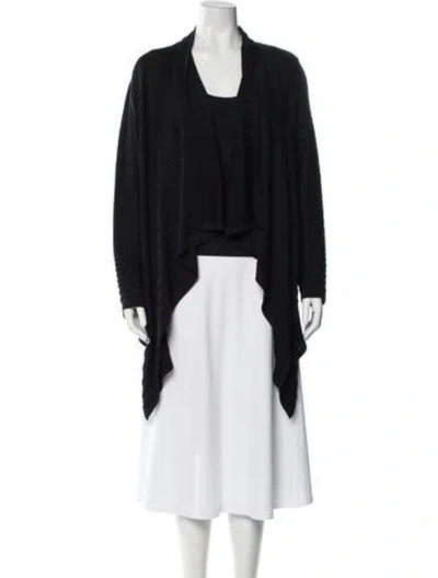 Pre-owned St John Cardigan Set Set In Black