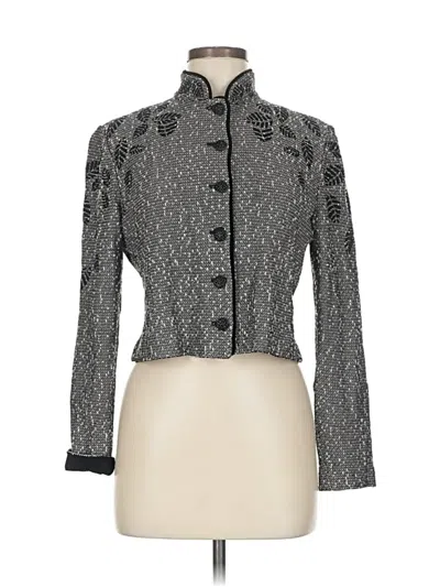 Pre-owned St John Cardigan Sweater In Black