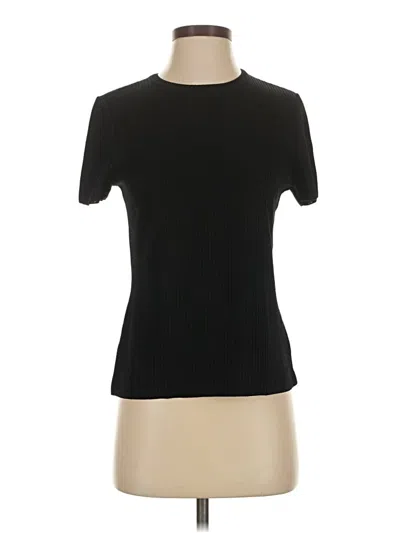 Pre-owned St John Cardigan Sweater In Black