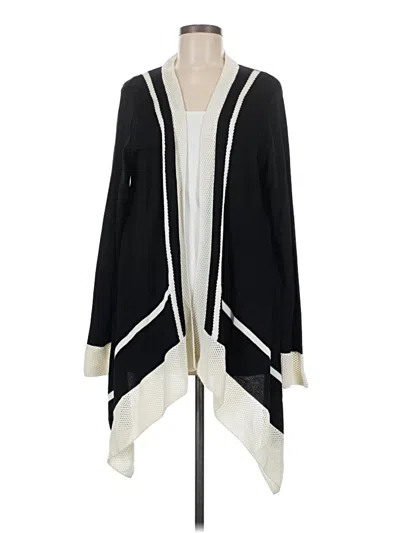 Pre-owned St John Cardigan Sweater In Black