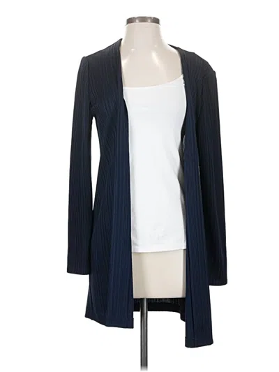 Pre-owned St John Cardigan Sweater In Blue