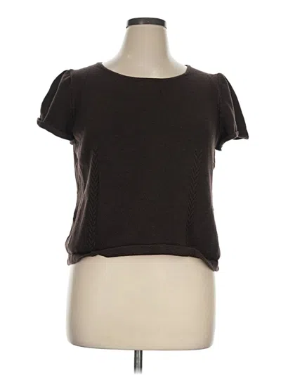 Pre-owned St John Cardigan Sweater In Brown