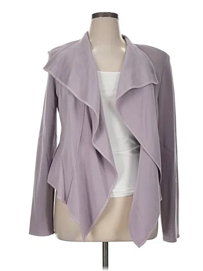 Pre-owned St John Cardigan Sweater In Purple