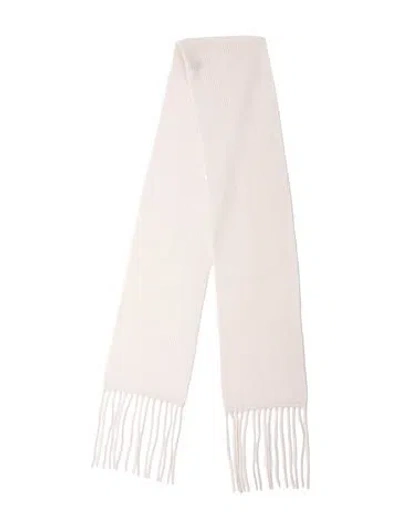 Pre-owned St John Cashmere Scarf In Neutral