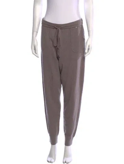Pre-owned St John Cashmere Wide Leg Pants W/ Tags In Purple