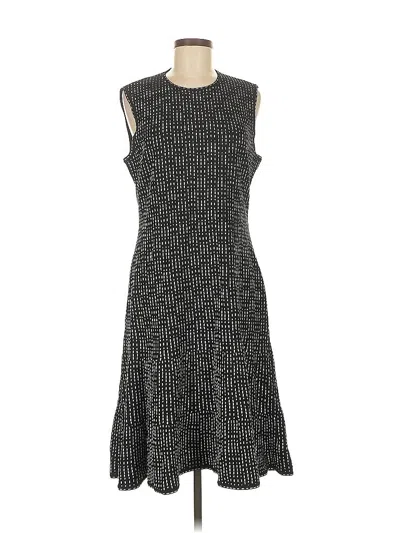 Pre-owned St John Casual Dress In Black