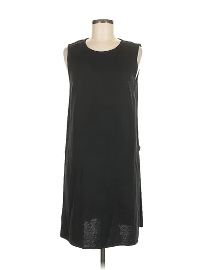 Pre-owned St John Casual Dress In Black