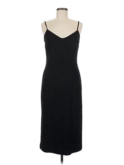 Pre-owned St John Casual Dress In Black
