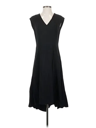 Pre-owned St John Casual Dress In Black