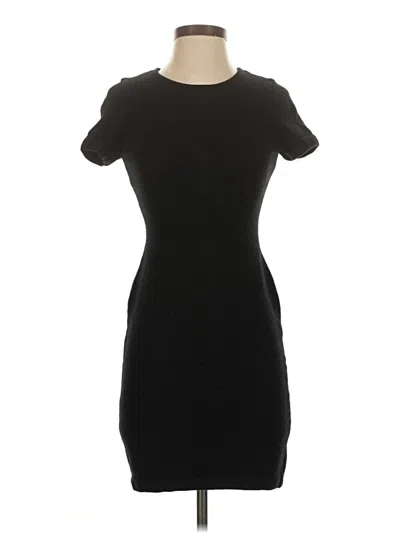 Pre-owned St John Casual Dress In Black