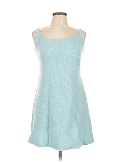 Pre-owned St John Casual Dress In Blue