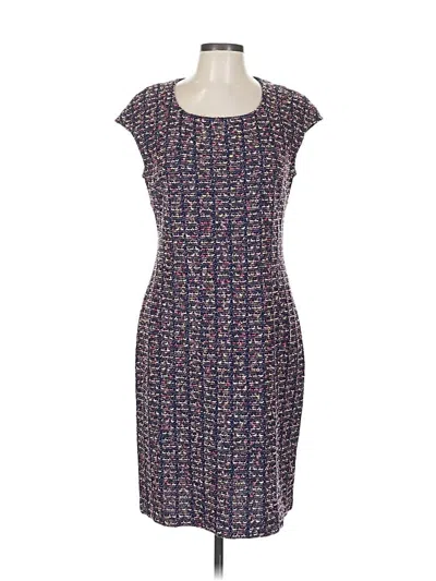 Pre-owned St John Casual Dress In Blue