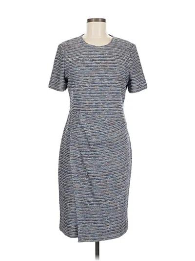 St John Casual Dress In Gray
