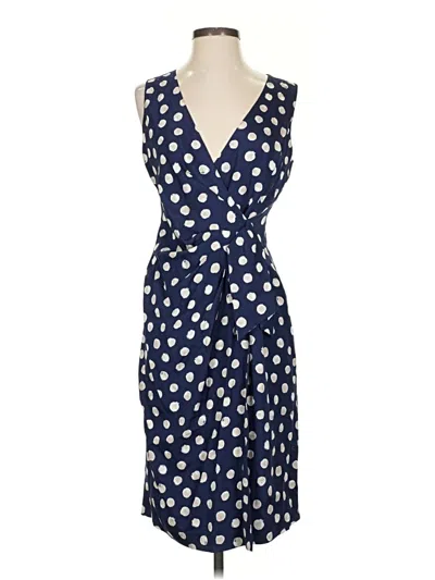 Pre-owned St John Casual Dress In Blue