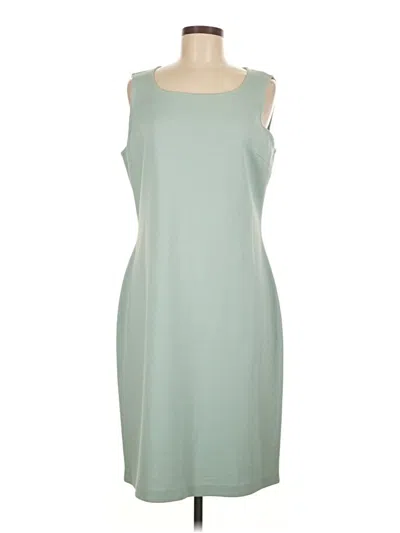Pre-owned St John Casual Dress In Blue