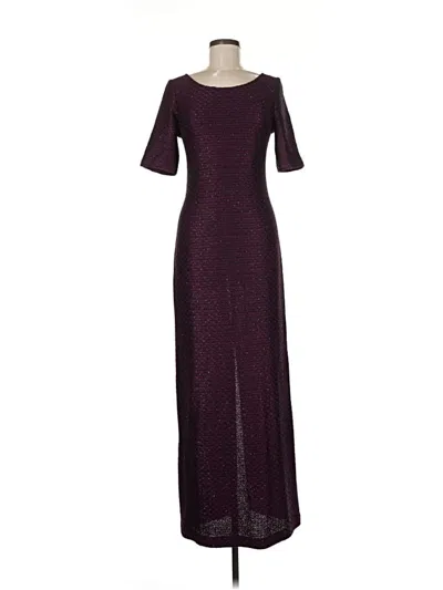 Pre-owned St John Casual Dress In Burgundy