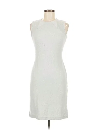 Pre-owned St John Casual Dress In Gray