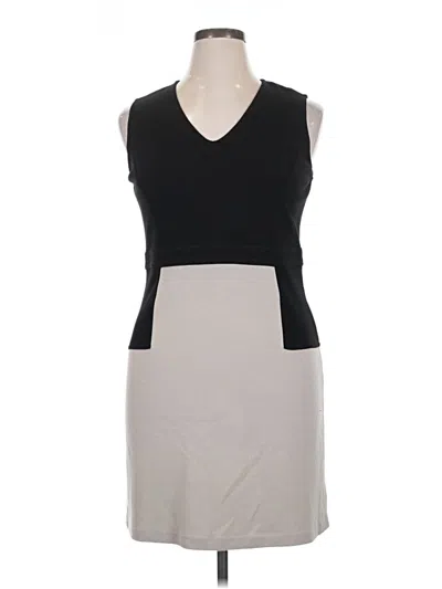 Pre-owned St John Casual Dress In Gray