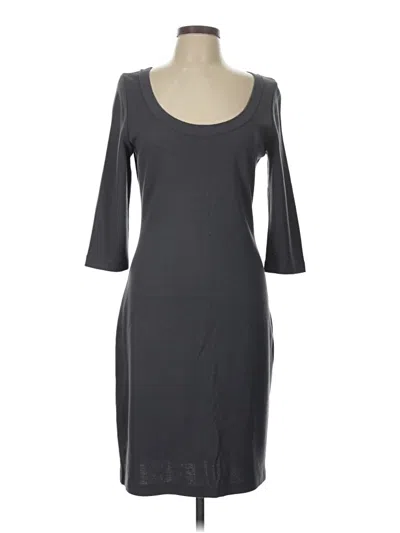 Pre-owned St John Casual Dress In Gray