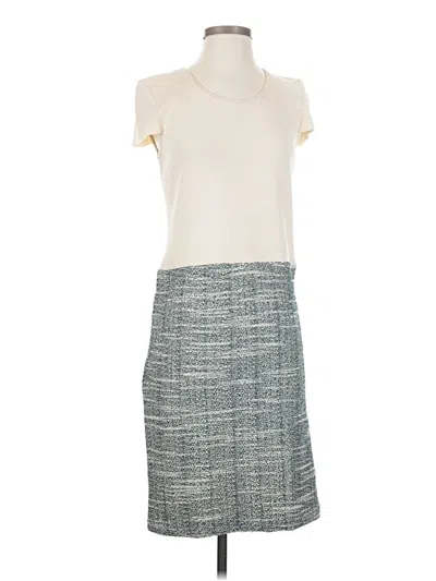 Pre-owned St John Casual Dress In Gray