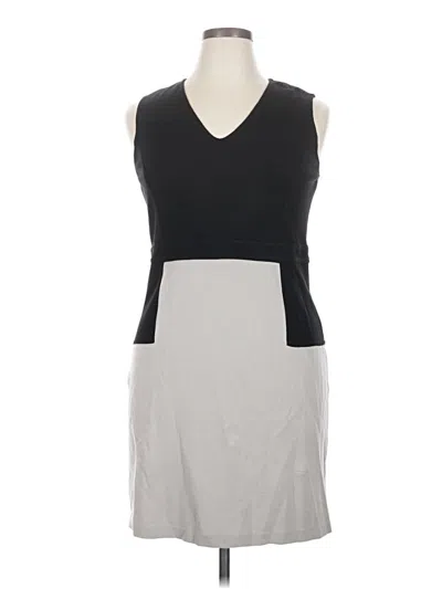 Pre-owned St John Casual Dress In Gray