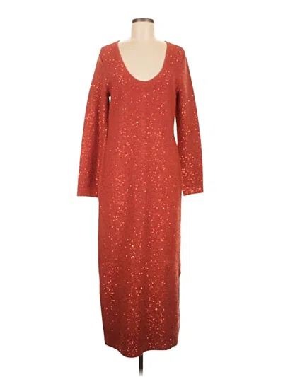 St John Casual Dress In Red