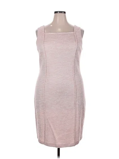 Pre-owned St John Casual Dress In Pink