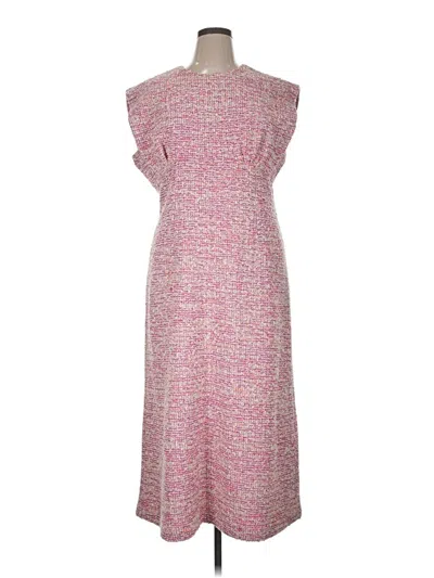 Pre-owned St John Casual Dress In Pink