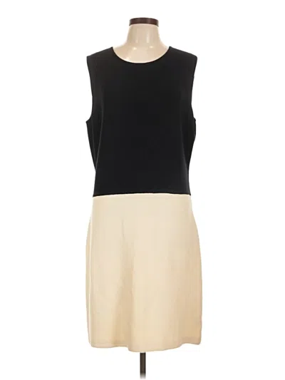 Pre-owned St John Casual Dress In White