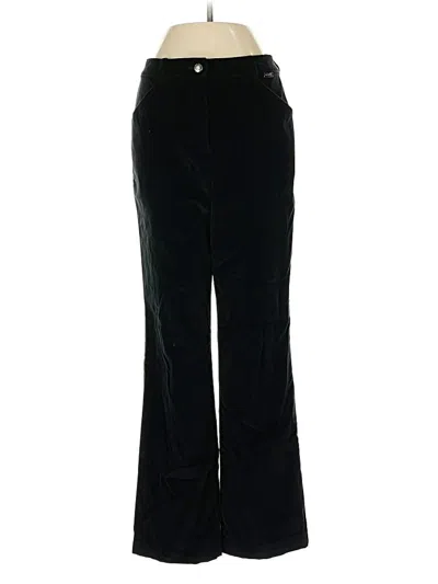 Pre-owned St John Casual Pants In Black