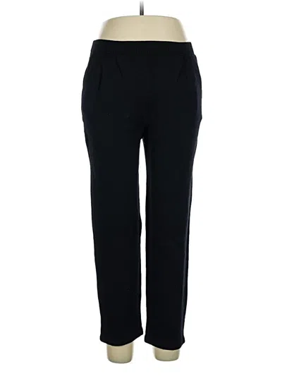 Pre-owned St John Casual Pants In Black
