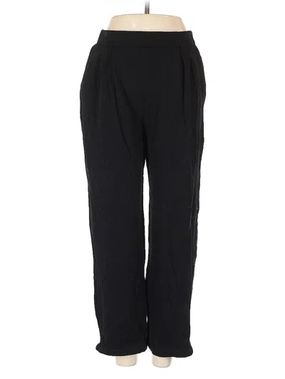 Pre-owned St John Casual Pants In Black