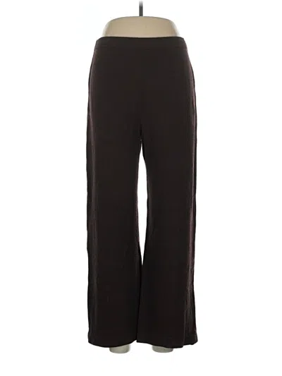 Pre-owned St John Casual Pants In Black