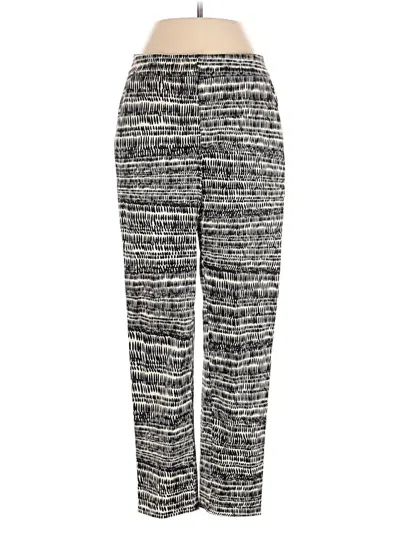 Pre-owned St John Casual Pants In Black