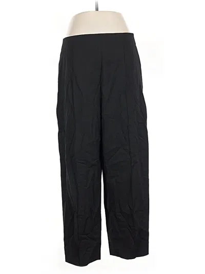 Pre-owned St John Casual Pants In Black