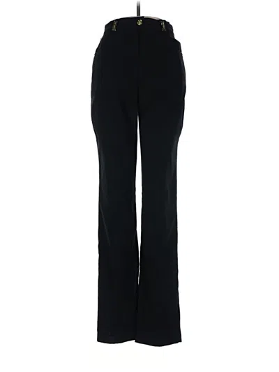 Pre-owned St John Casual Pants In Black