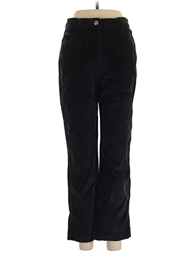 Pre-owned St John Casual Pants In Black