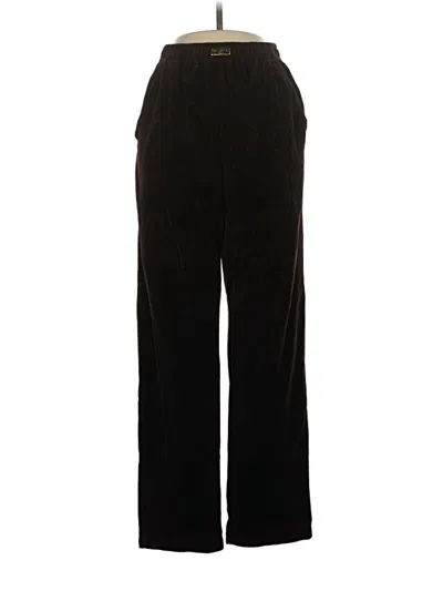 Pre-owned St John Casual Pants In Black